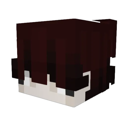 celestrinesia Minecraft avatar head, 3D render