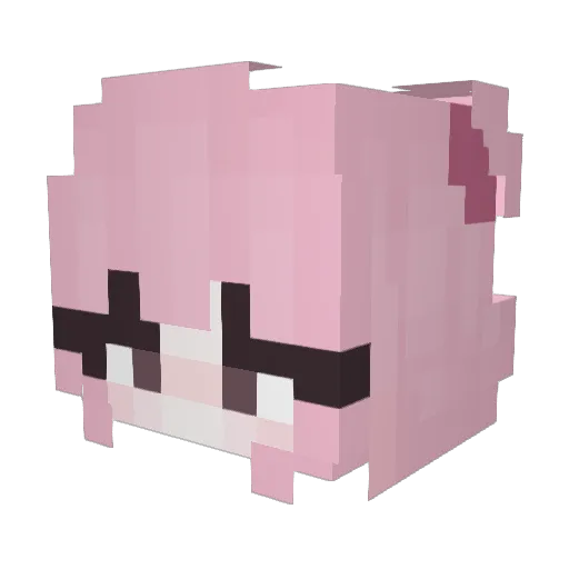 celexstia33 Minecraft avatar head, 3D render
