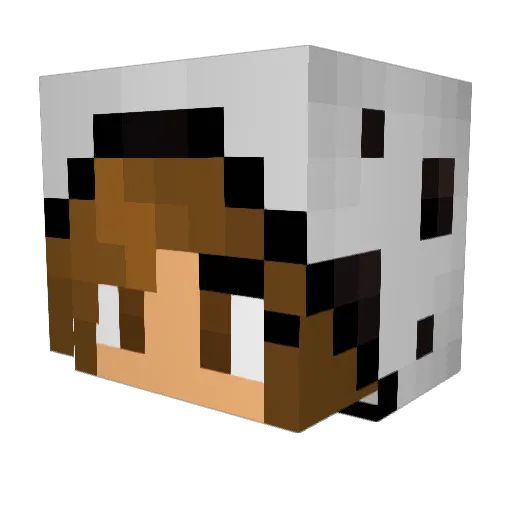celine123celine Minecraft avatar head, 3D render