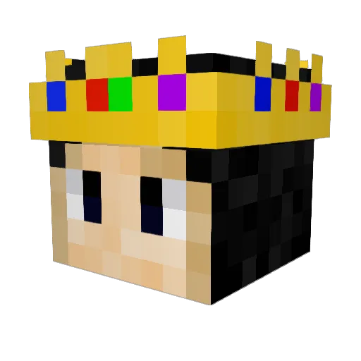 celleee02 Minecraft avatar head, 3D render