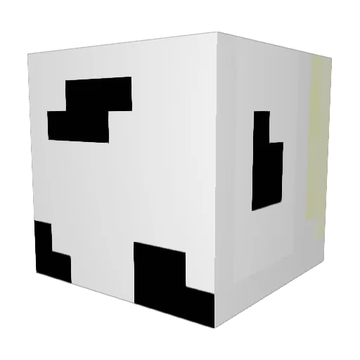 celler02 Minecraft avatar head, 3D render