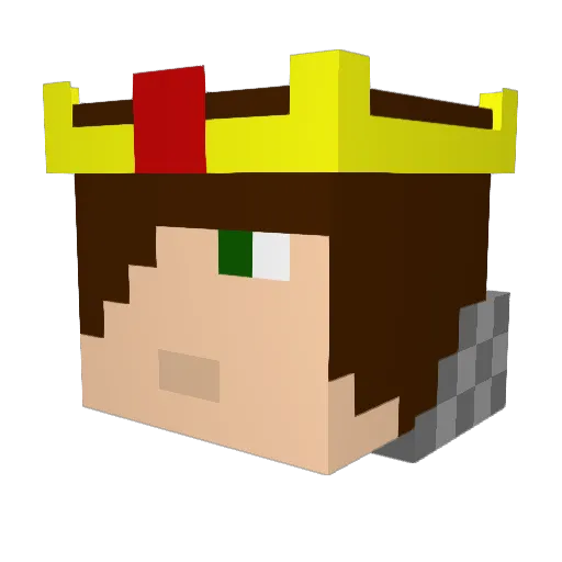 celloowls Minecraft avatar head, 3D render