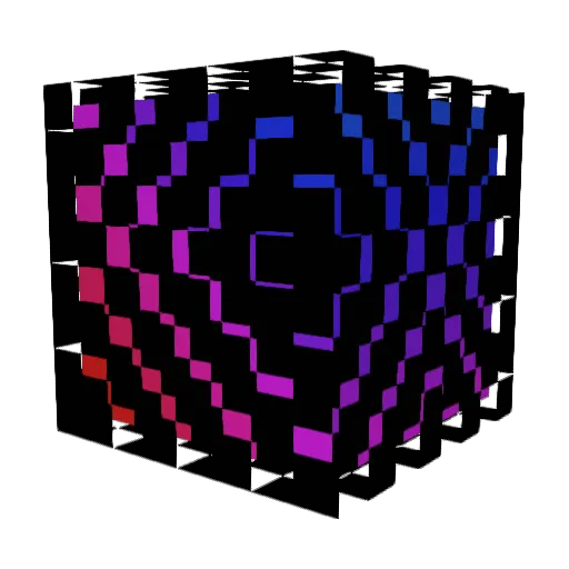 celophi Minecraft avatar head, 3D render