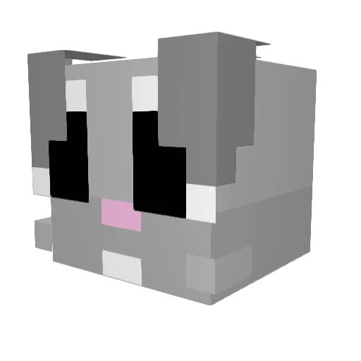 celuskobar Minecraft avatar head, 3D render