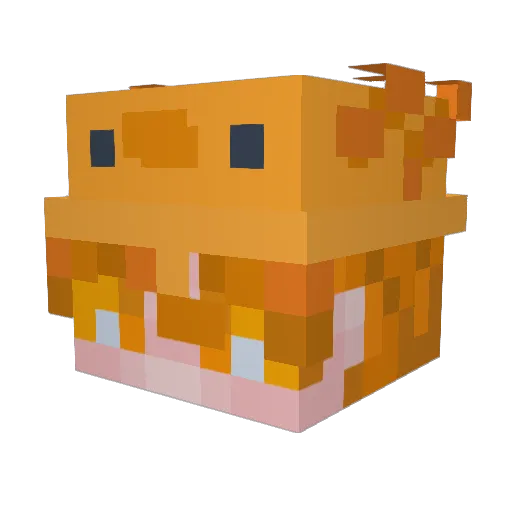 celvin821 Minecraft avatar head, 3D render