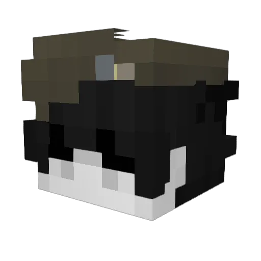 celynnei Minecraft avatar head, 3D render
