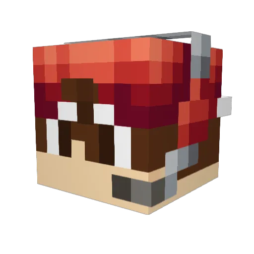 cem067 Minecraft avatar head, 3D render