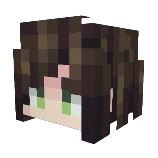 cem1337_95rhlo8v Minecraft avatar head, 3D render