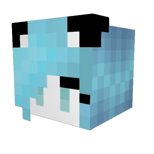 cem22112000 Minecraft avatar head, 3D render
