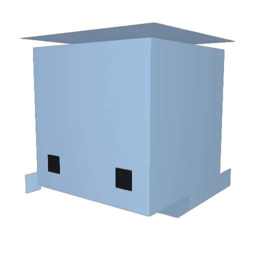 cementFist101 Minecraft avatar head, 3D render