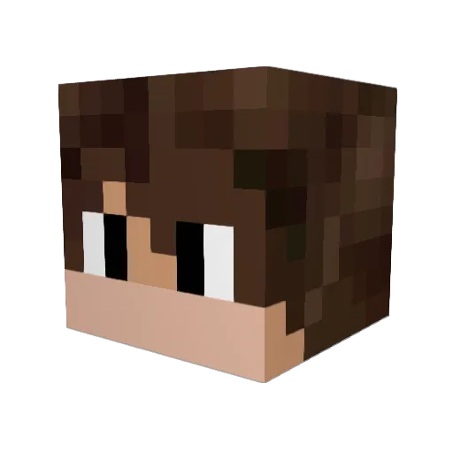 cementhead2325 Minecraft avatar head, 3D render