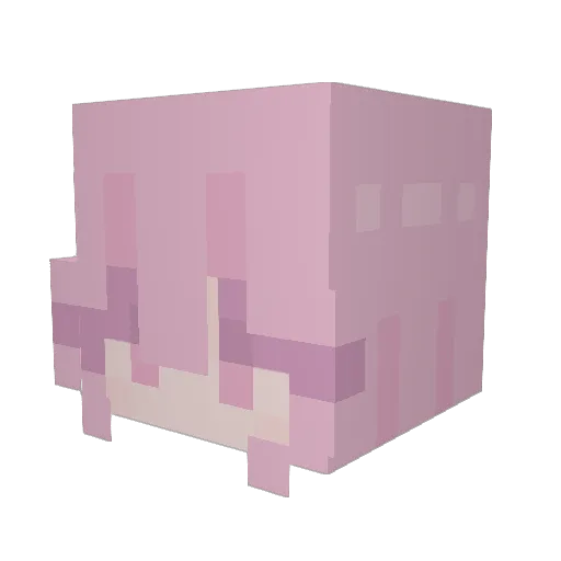 cemev Minecraft avatar head, 3D render