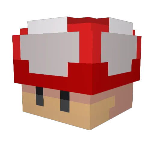 cenamor Minecraft avatar head, 3D render