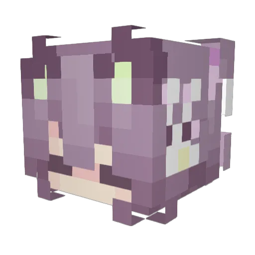 cenbi Minecraft avatar head, 3D render