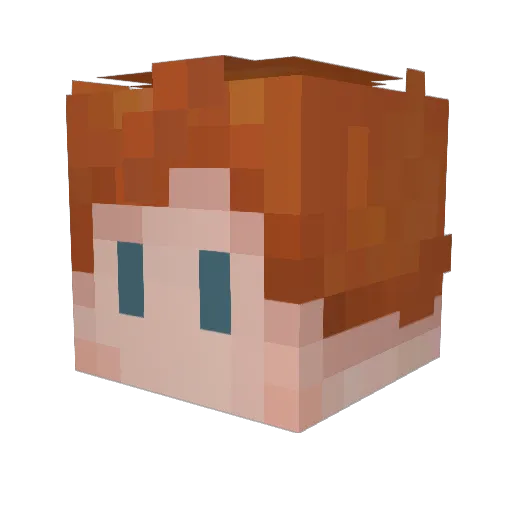cengiz420 Minecraft avatar head, 3D render