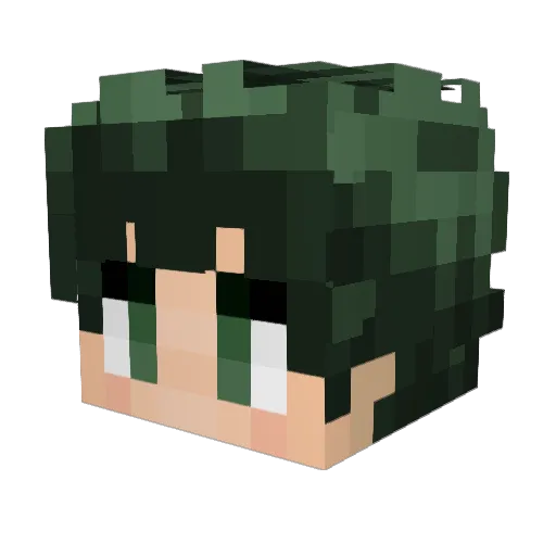 centaur0909 Minecraft avatar head, 3D render