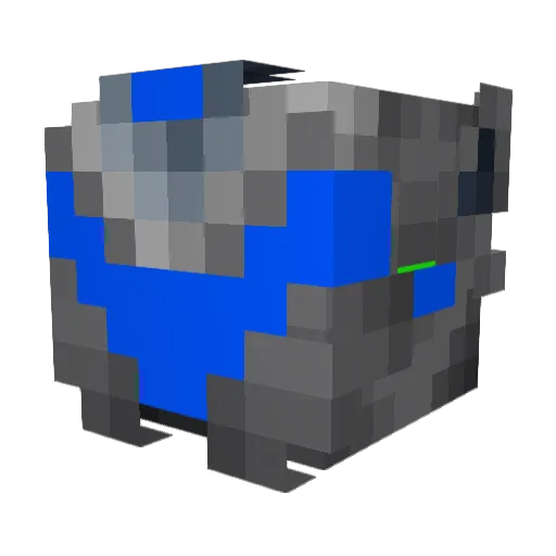 centerman_2 Minecraft avatar head, 3D render