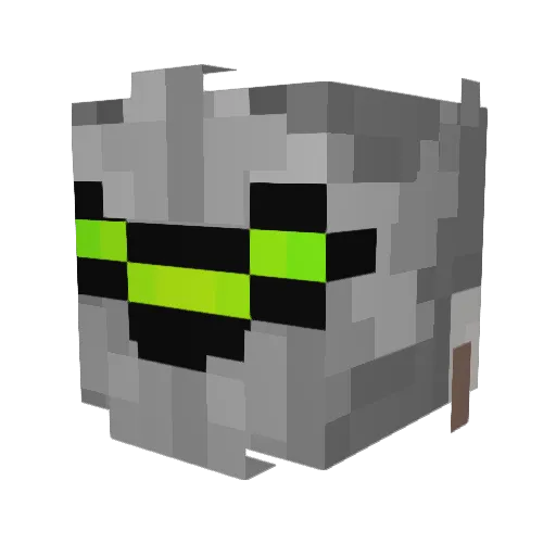 cep500 Minecraft avatar head, 3D render