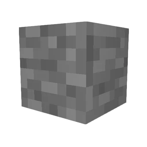 cephoz Minecraft avatar head, 3D render