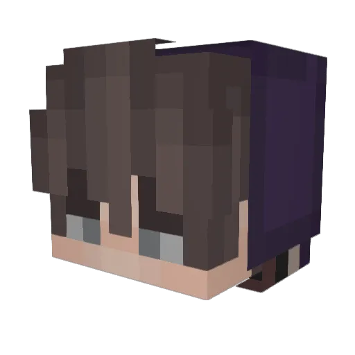 cepita777 Minecraft avatar head, 3D render