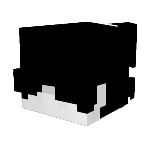 ceptd Minecraft avatar head, 3D render