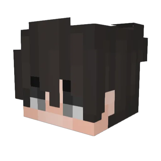 cerati27622 Minecraft avatar head, 3D render