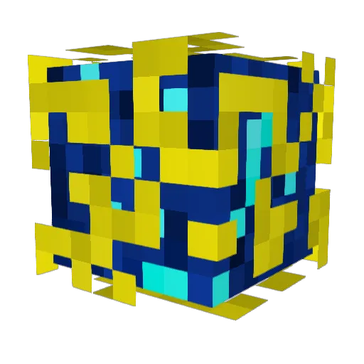 cerede Minecraft avatar head, 3D render
