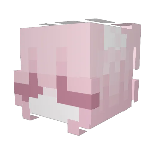 cereql Minecraft avatar head, 3D render