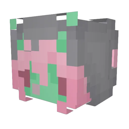 cerereal27 Minecraft avatar head, 3D render