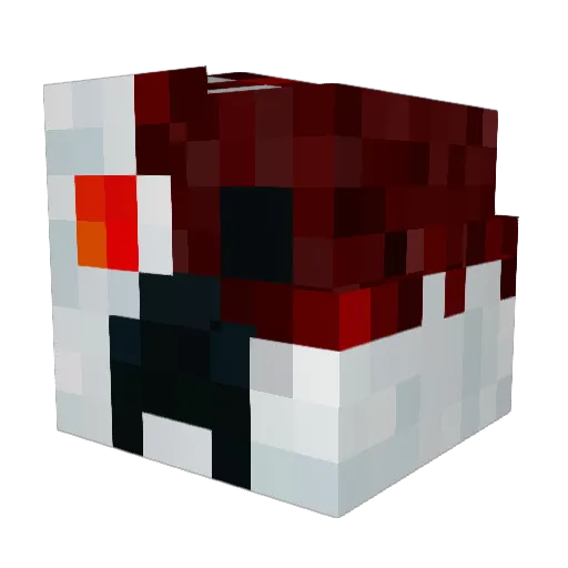cero4425 Minecraft avatar head, 3D render