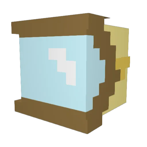 ceroopaz Minecraft avatar head, 3D render