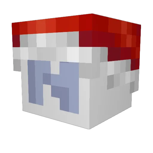 cerre Minecraft avatar head, 3D render