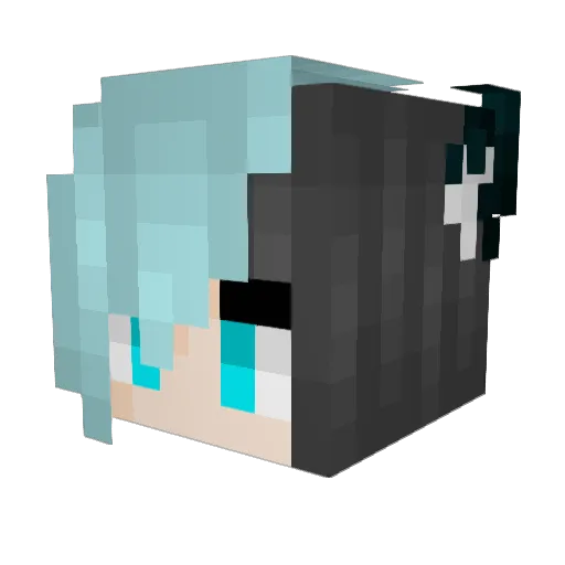 cerverus02 Minecraft avatar head, 3D render