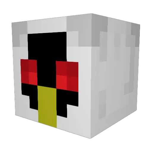 cesarjack14 Minecraft avatar head, 3D render