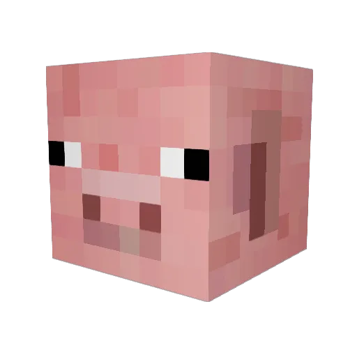 cesco821 Minecraft avatar head, 3D render