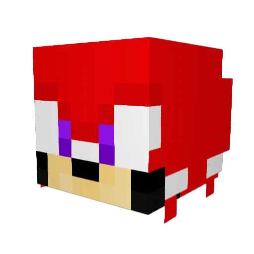cesyu Minecraft avatar head, 3D render