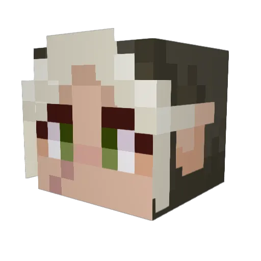ceta346 Minecraft avatar head, 3D render