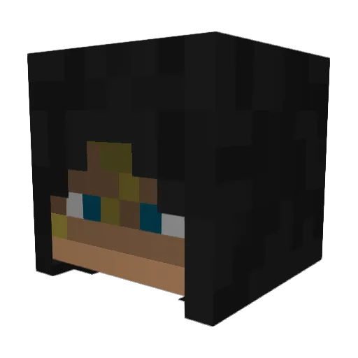 cetanno65 Minecraft avatar head, 3D render