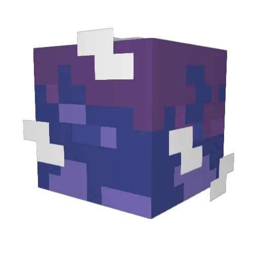 cetiu Minecraft avatar head, 3D render