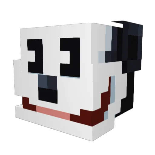 ceycey0 Minecraft avatar head, 3D render