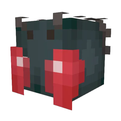 ceyeclone Minecraft avatar head, 3D render