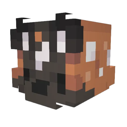 ceyepher Minecraft avatar head, 3D render