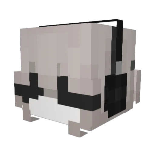 ceylor Minecraft avatar head, 3D render