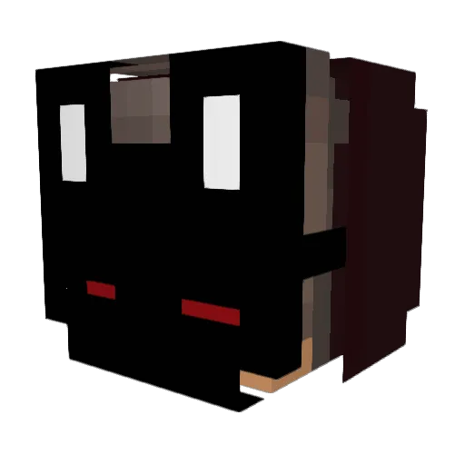 ceyysar Minecraft avatar head, 3D render