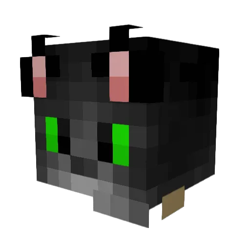 cezarcelmare Minecraft avatar head, 3D render