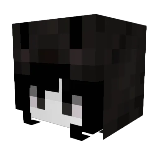 cezly Minecraft avatar head, 3D render