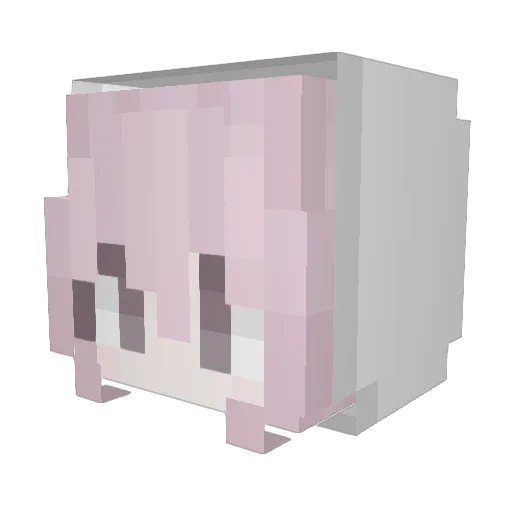 cezz Minecraft avatar head, 3D render