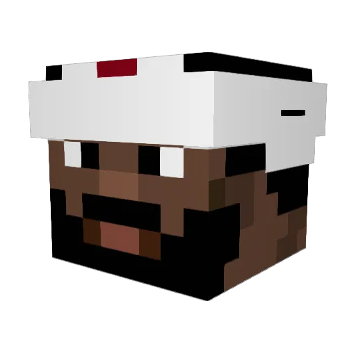 cfowler86 Minecraft avatar head, 3D render
