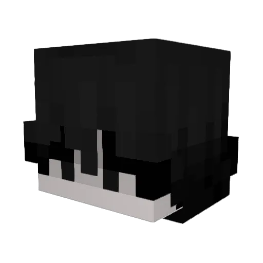 cfru Minecraft avatar head, 3D render