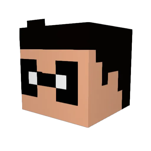 cgodbold2000 Minecraft avatar head, 3D render